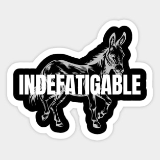 Indefatigable Sticker